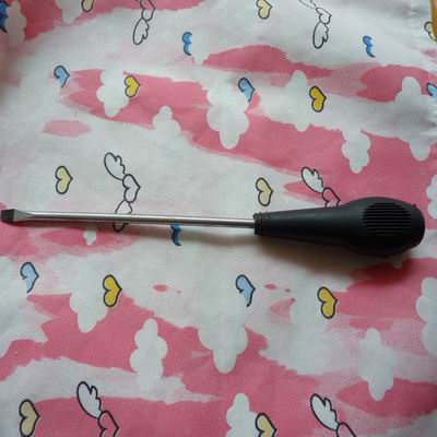 8寸面包柄扁螺丝刀 新款十字螺丝刀   一字改锥