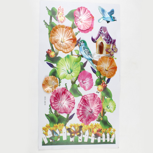 墙贴|独家新款3D立体层层 贴图 粘贴 立体画  SCC-8018