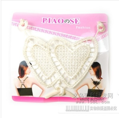 双心文胸背带扣