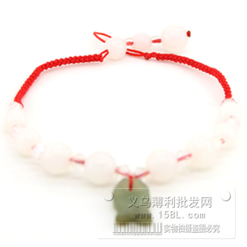 手工编织红绳手链 本命年转运招财辟邪