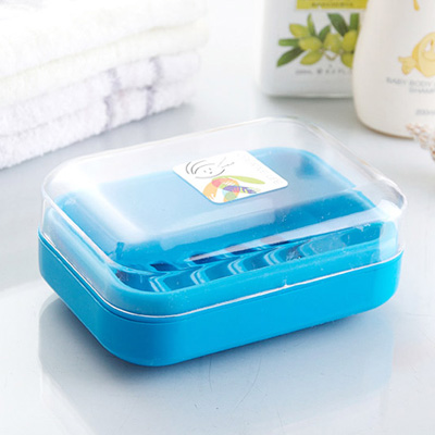 防水双层香皂盒 沥水皂盒 塑料香皂盒 防水皂盒 沥水香皂盒 903皂盒