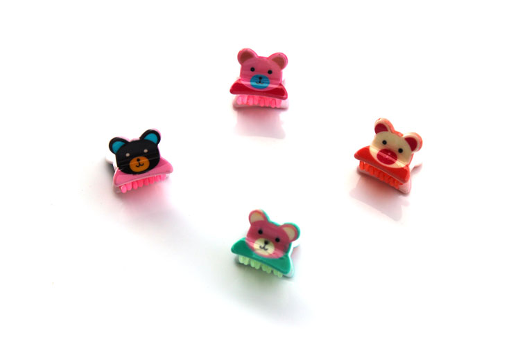 发饰 头饰 小抓夹 刘海夹 米珠 发抓 发夹 顶夹 抓夹 小号