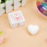 迷你love香皂系列--白盒心形香皂