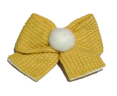 韩版蝴蝶结发饰蝴蝶结压夹最畅销针织蝴蝶结压夹