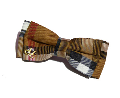 新款百搭甜美可爱珍珠水钻雪纺蝴蝶结压夹边夹头饰