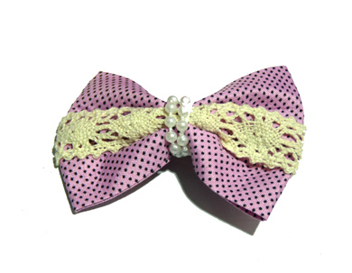 韩版蝴蝶结发饰蝴蝶结压夹最畅销针织蝴蝶结压夹