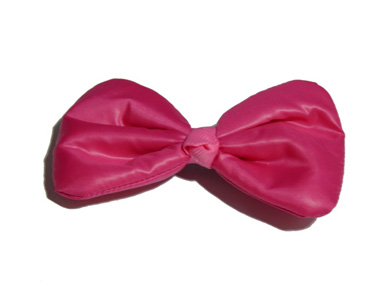 新款时尚百搭时尚甜美可爱珍珠水钻雪纺蝴蝶结压夹边夹头饰