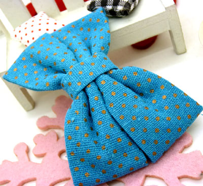 韩国新款 布艺大蝴蝶结压夹 发夹 顶夹 边夹 头夹----压夹