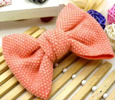 韩国新款 布艺大蝴蝶结压夹 发夹 顶夹 边夹 头夹----压夹