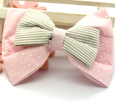 韩国  布艺大蝴蝶结压夹 发夹 顶夹 边夹 头夹----加厚压夹