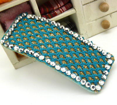 水钻菱形三角压夹发饰头饰 韩国水钻大号BB夹 时尚头饰