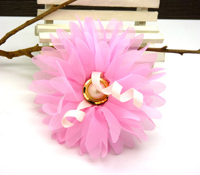 特价韩版 菊花压夹头饰 手工发饰头饰蕾丝夹发圈夹压蝴蝶结鸭嘴夹压夹