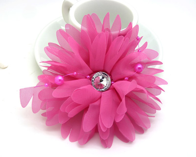 特价韩版 菊花压夹头饰 手工发饰头饰蕾丝夹发圈夹压蝴蝶结鸭嘴夹压夹