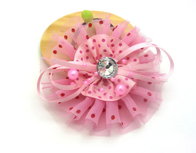 时尚皮筋发饰发圈 蕾丝时尚韩版卡通盘发头绳 珍珠头花头饰 镶钻发绳发饰品