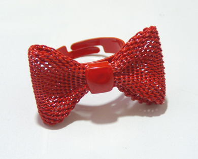 韩国蝴蝶结明星戒指（蝴蝶结D）