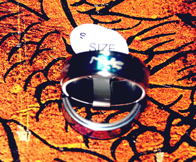 时尚新款魔力转运戒指（戒指表面可以转动）