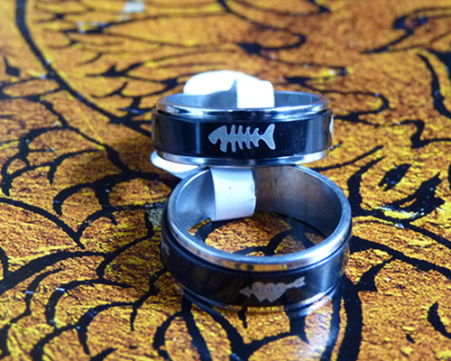 简约新款魔力转运戒指（戒指表面可以转动）