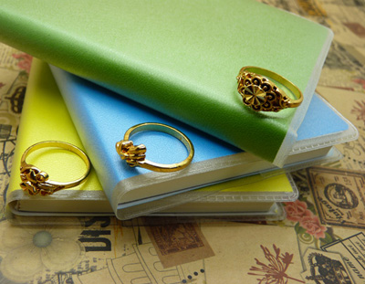 久不掉色镀黄金戒指满天星戒指金戒指 男女士黄金戒指-2