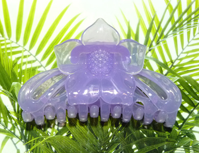 时尚紫荆花爪夹