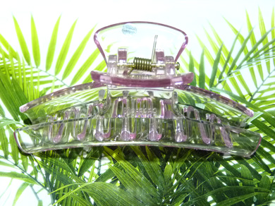 水晶质感淑女爪夹