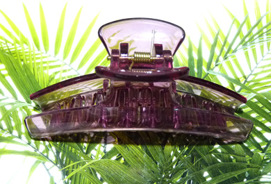 水晶质感淑女爪夹