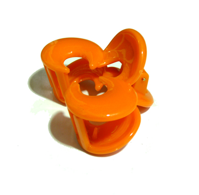 新款塑料花瓣爪夹