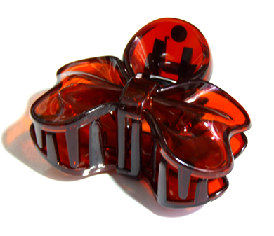 新款水晶花瓣爪夹