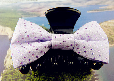 五彩缤纷布艺花点蝴蝶之恋/爪夹