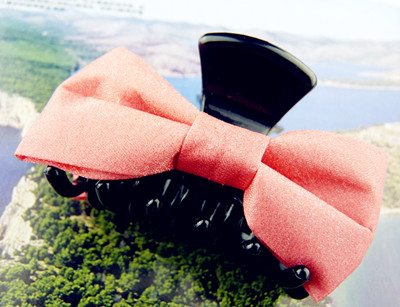 五彩缤纷布艺花点蝴蝶之恋/爪夹