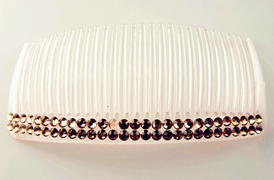 炫彩奢华式镶钻时尚精美发梳