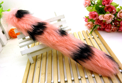 韩版正品发饰 秋冬季新品 发圈仿真狐狸毛手环 可爱甜美毛绒发饰