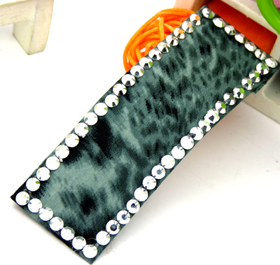 时尚精美头饰发夹 镶钻边夹 复古魅力发饰 点钻压夹