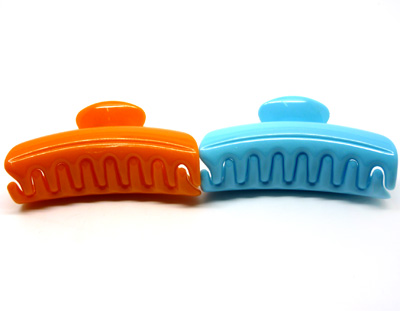 时尚个性抓夹发抓 韩版马尾盘发夹发爪夹头饰 古典弧月大号抓夹发抓鲨鱼夹发夹