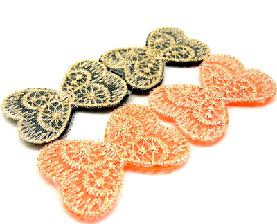 时尚清新蕾丝刘海贴 头饰发饰韩国进口正品 固定树叶蝴蝶亮片美发魔法贴