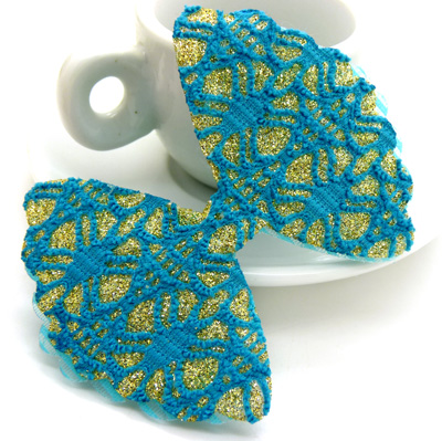 韩版蕾丝蝴蝶结刘海贴魔法贴发贴可爱韩国发饰头饰