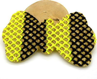 韩版可爱蕾丝蝴蝶结刘海贴魔法贴发贴可爱韩国发饰头饰