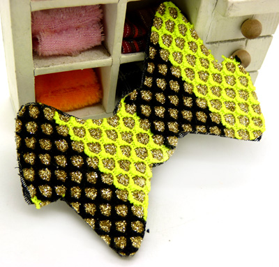 韩版可爱蕾丝蝴蝶结刘海贴魔法贴发贴可爱韩国发饰头饰