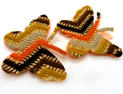 韩国可爱蝴蝶刘海贴发贴头发帖头发魔术发贴粘头发贴碎发贴魔法贴（一对）