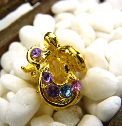 时尚合金小爪子 爪夹发抓水钻抓夹 韩国饰品 蝴蝶结发饰头饰