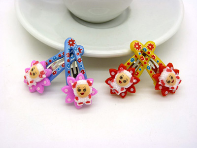 特价韩国时尚饰品 儿童发夹 喜羊羊BB夹 儿童边夹 刘海夹发饰头饰品配饰