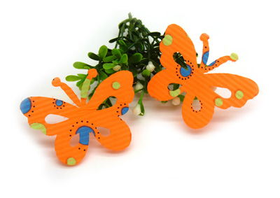 韩版时尚蝴蝶结刘海贴卡通魔法贴 碎发固定粘贴头饰儿童发饰批发 -魔法贴（2片装）