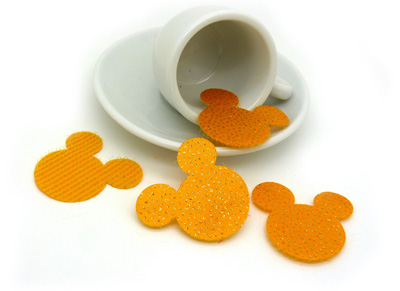 韩国时尚流行发饰可爱卡通刘海贴 蝴蝶结发贴爱心无痕贴 -魔法帖（4片装）