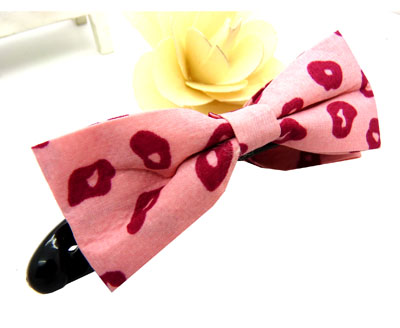 2013韩版竖夹香蕉夹印花蝴蝶结花点发饰头饰品发夹发卡秋冬 香蕉夹