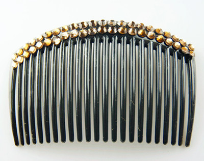 奢华式时尚珍珠点钻时尚精美发梳