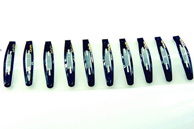 新款复古镶金压夹