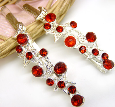 新款时尚头饰 刘海发夹发卡 韩版发饰头饰 精品水钻合金对夹