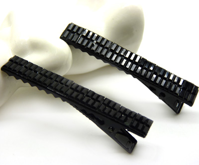 韩国亚克力花压夹 鸭嘴夹  鲨鱼夹 多层闪亮边夹发夹 清新刘海夹对夹