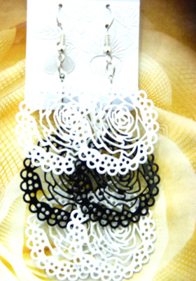 最新款韩时尚明星合金耳环