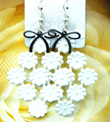 最新款韩时尚明星合金耳环