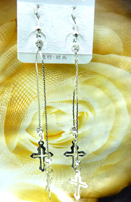 最新款韩版清新靓钻合金耳线